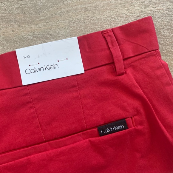 CALVIN KLEIN WEEKEND STRECH CHINO SHORTS - Picture 3 of 3